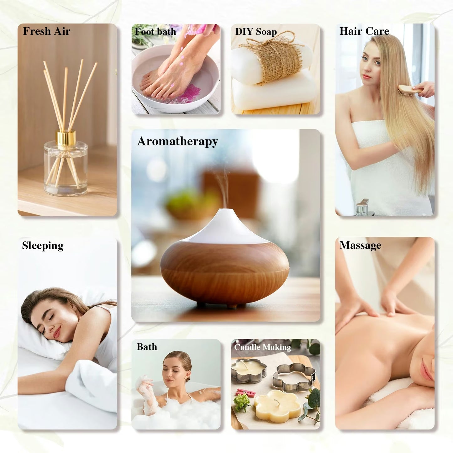 Fruit Aroma Fragrance Oil Gift Set 8 Bottles | Mayjam - Image 9