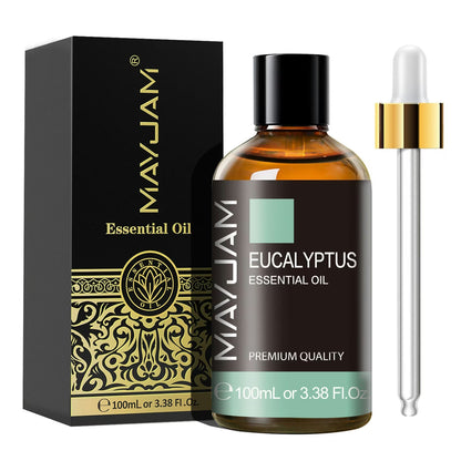 100ml Essential Oil | Natural Aromatherapy Scent | Mayjam - Eucalyptus - Image 18