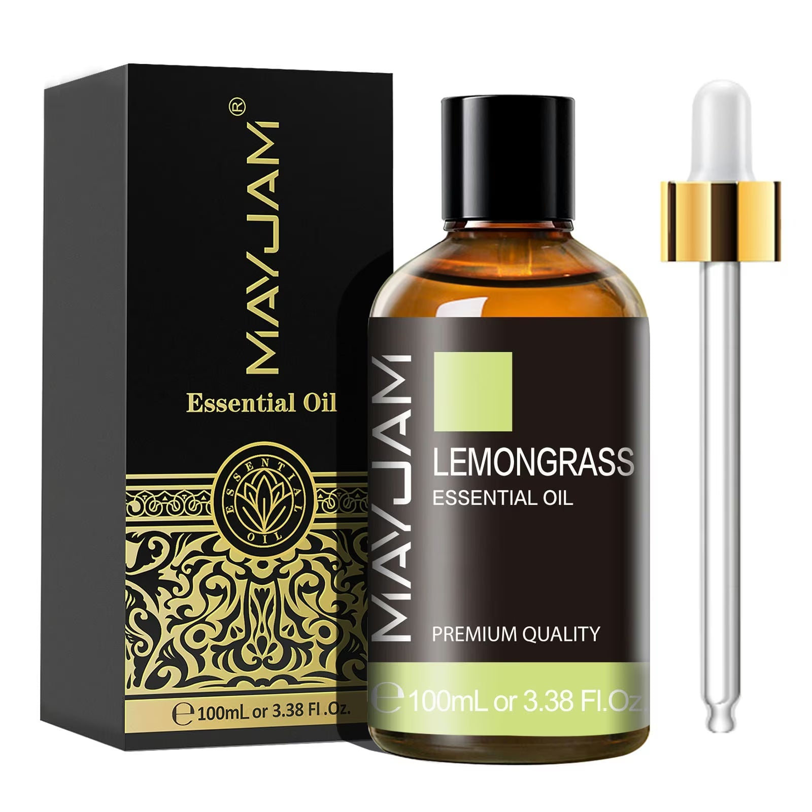 100ml Essential Oil | Natural Aromatherapy Scent | Mayjam - Lemongrass - Image 31