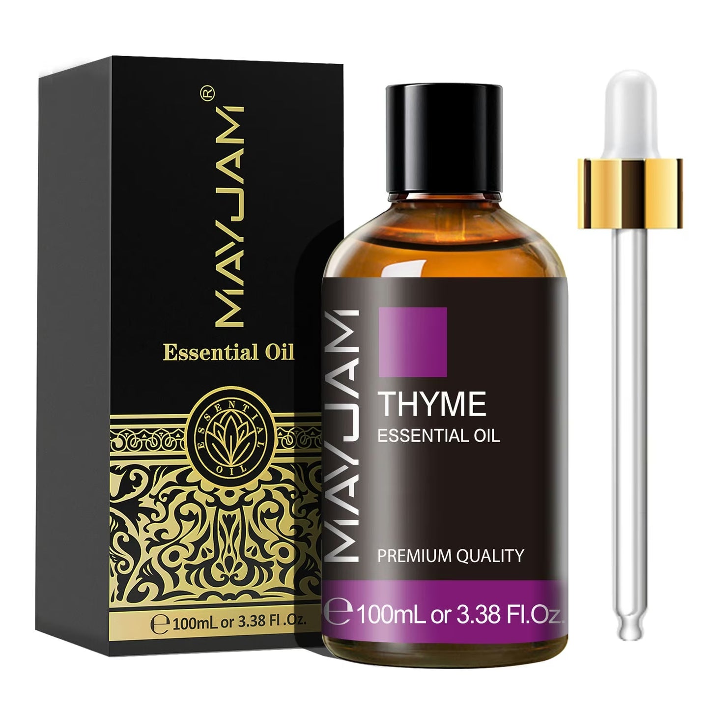 100ml Essential Oil | Natural Aromatherapy Scent | Mayjam - Thyme - Image 46
