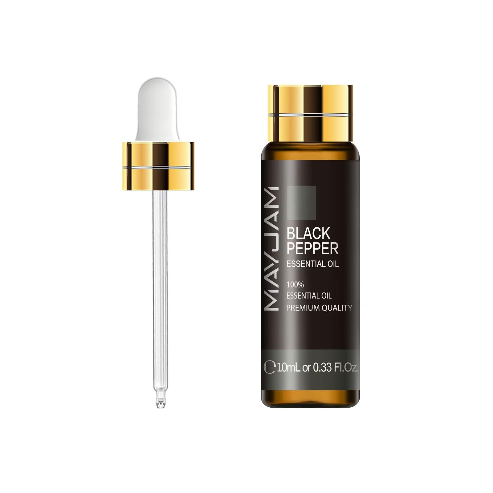 10ml Essential Oil | Natural Aromatherapy Scent | Mayjam - Black Pepper - Image 3