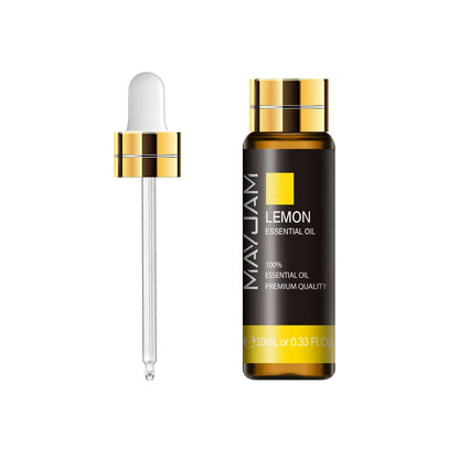 10ml Essential Oil | Natural Aromatherapy Scent | Mayjam - Lemon - Image 16