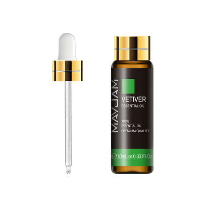 10ml Essential Oil | Natural Aromatherapy Scent | Mayjam - Vetiver - Image 29