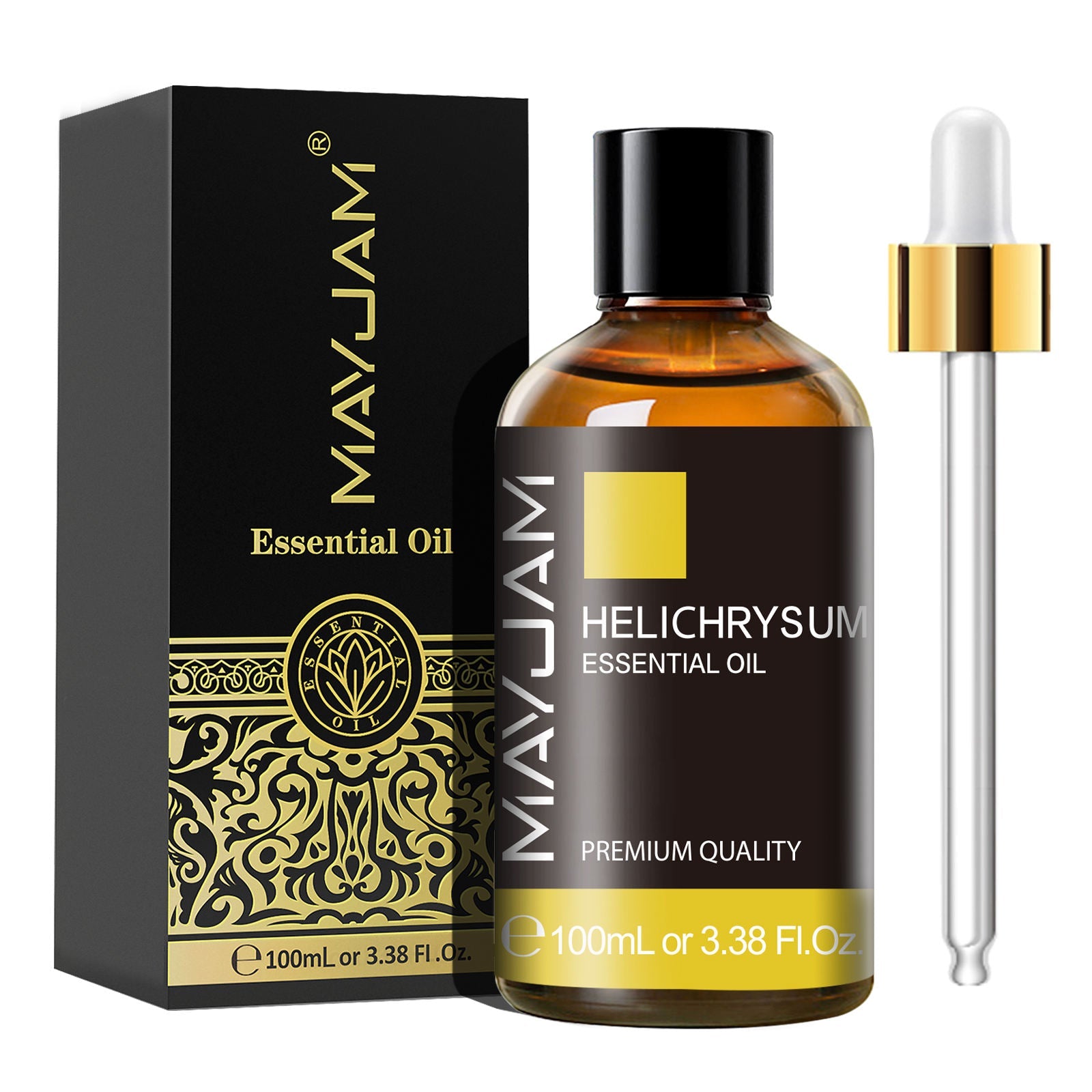 100ml Essential Oil | Natural Aromatherapy Scent | Mayjam Helichrysum