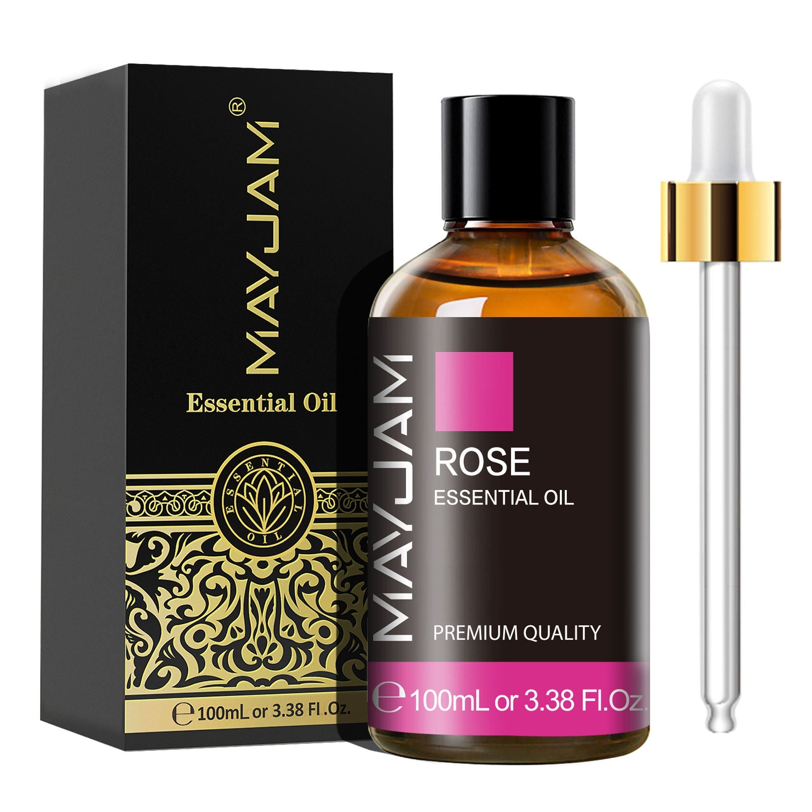 100ml Essential Oil | Natural Aromatherapy Scent | Mayjam Rose