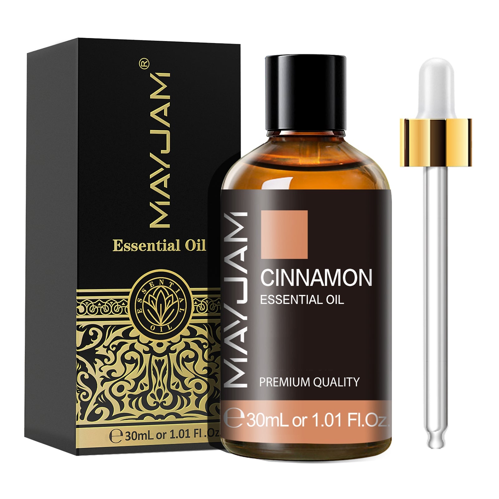 30ml Essential Oil | Natural Aromatherapy Scent | Mayjam Cinnamon