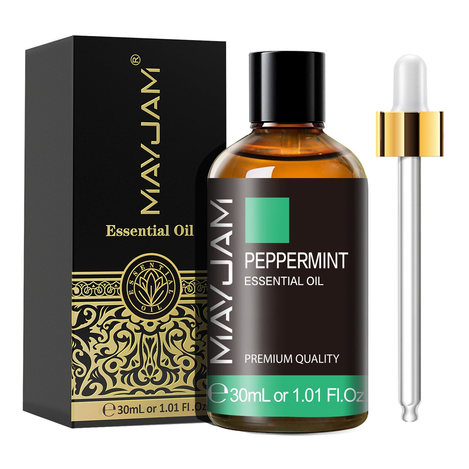 30ml Essential Oil | Natural Aromatherapy Scent | Mayjam Peppermint