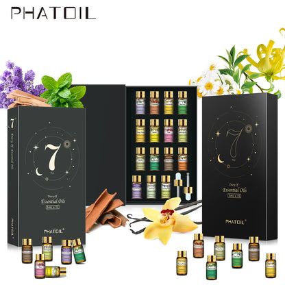 Aromatherapy Essential Oil Gift Box 12 Bottles | Phatoil
