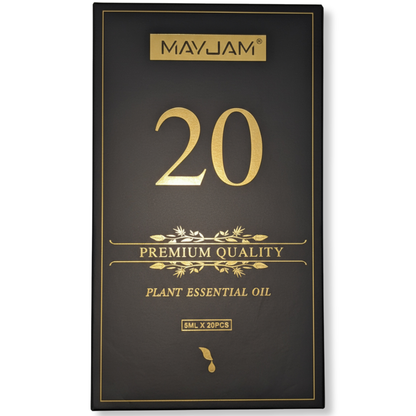 Essential Oils Gift Box 20 Bottles | Aromatherapy Collection | Mayjam