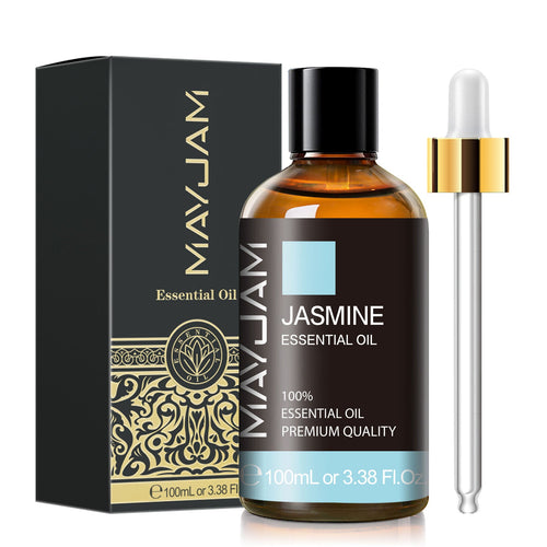 Jasmine Essential Oil 100ml | Natural Aromatherapy | Mayjam