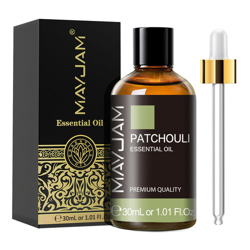 Patchouli Essential Oil 30ml | Natural Aromatherapy Scent | Mayjam Patchouli - 30ml