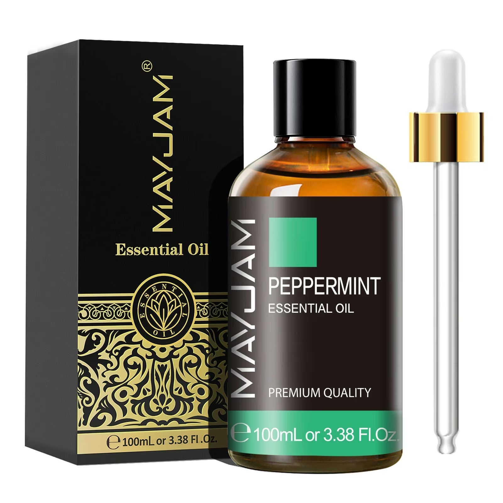 Peppermint Essential Oil | Natural Aromatherapy | Mayjam - 100ml